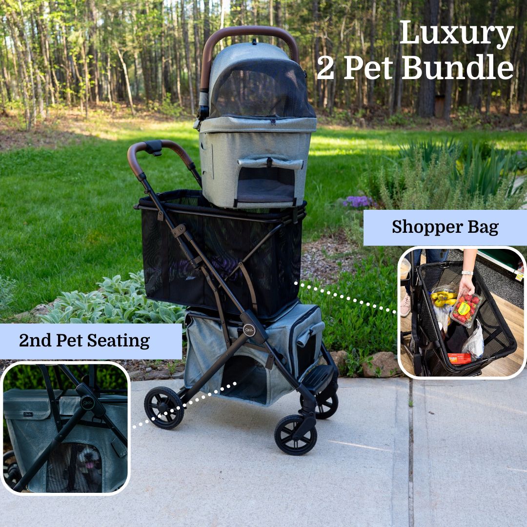 2 Pet Stroller & Personal Shopper Bundle v3