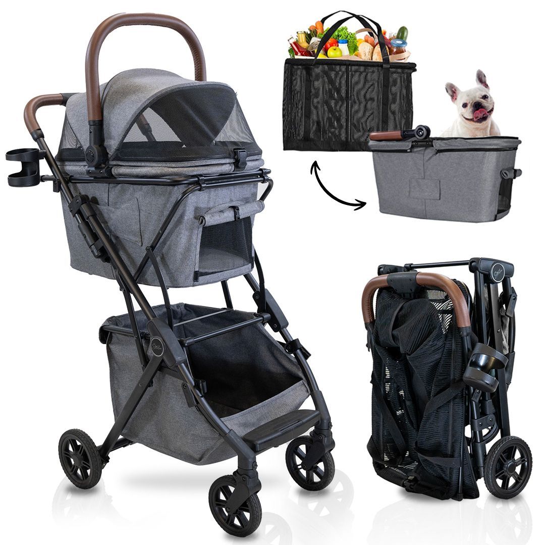 Lightweight & Foldable Personal Shopping Cart (NOT Stability Shopper)