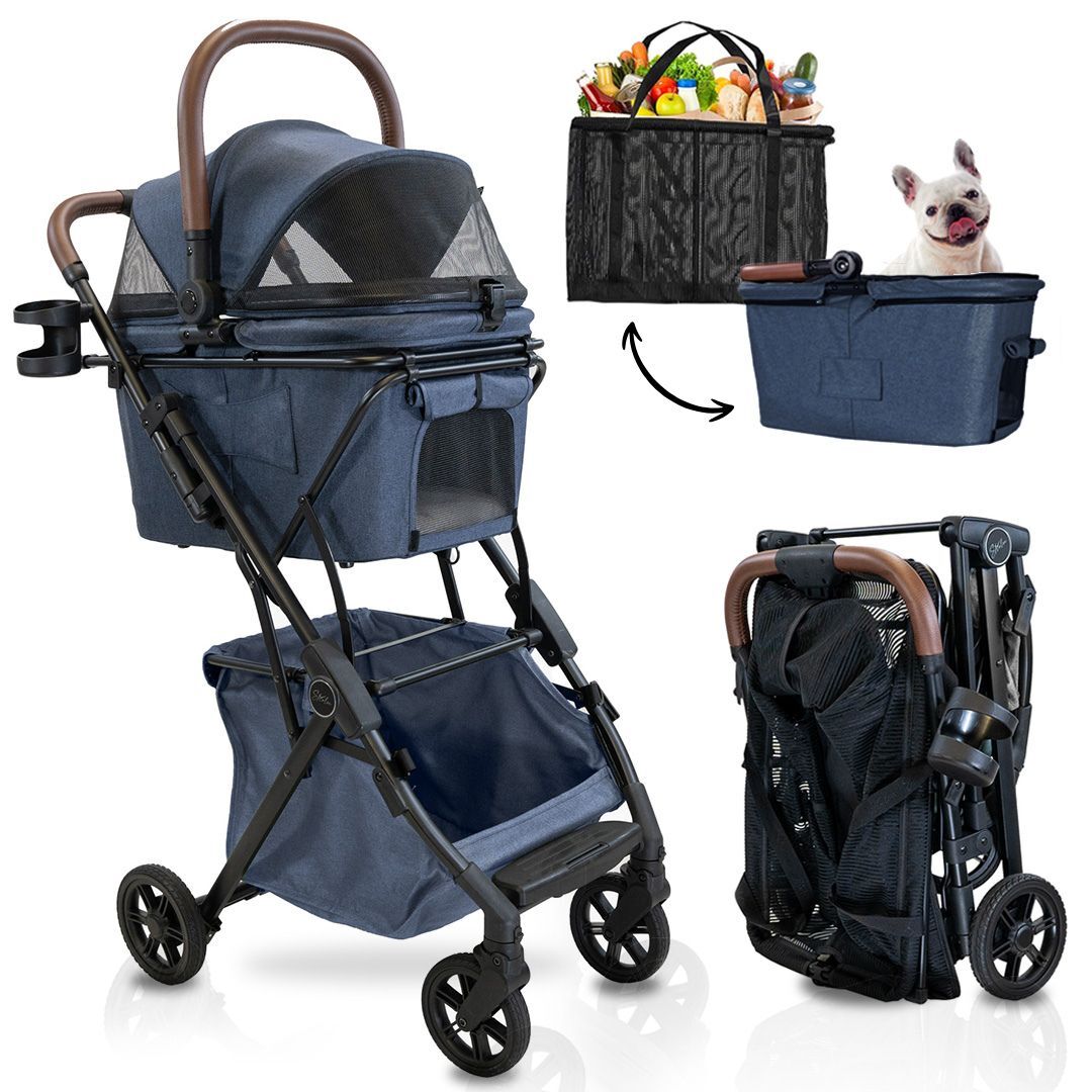 Lightweight & Foldable Personal Shopping Cart (NOT Stability Shopper)