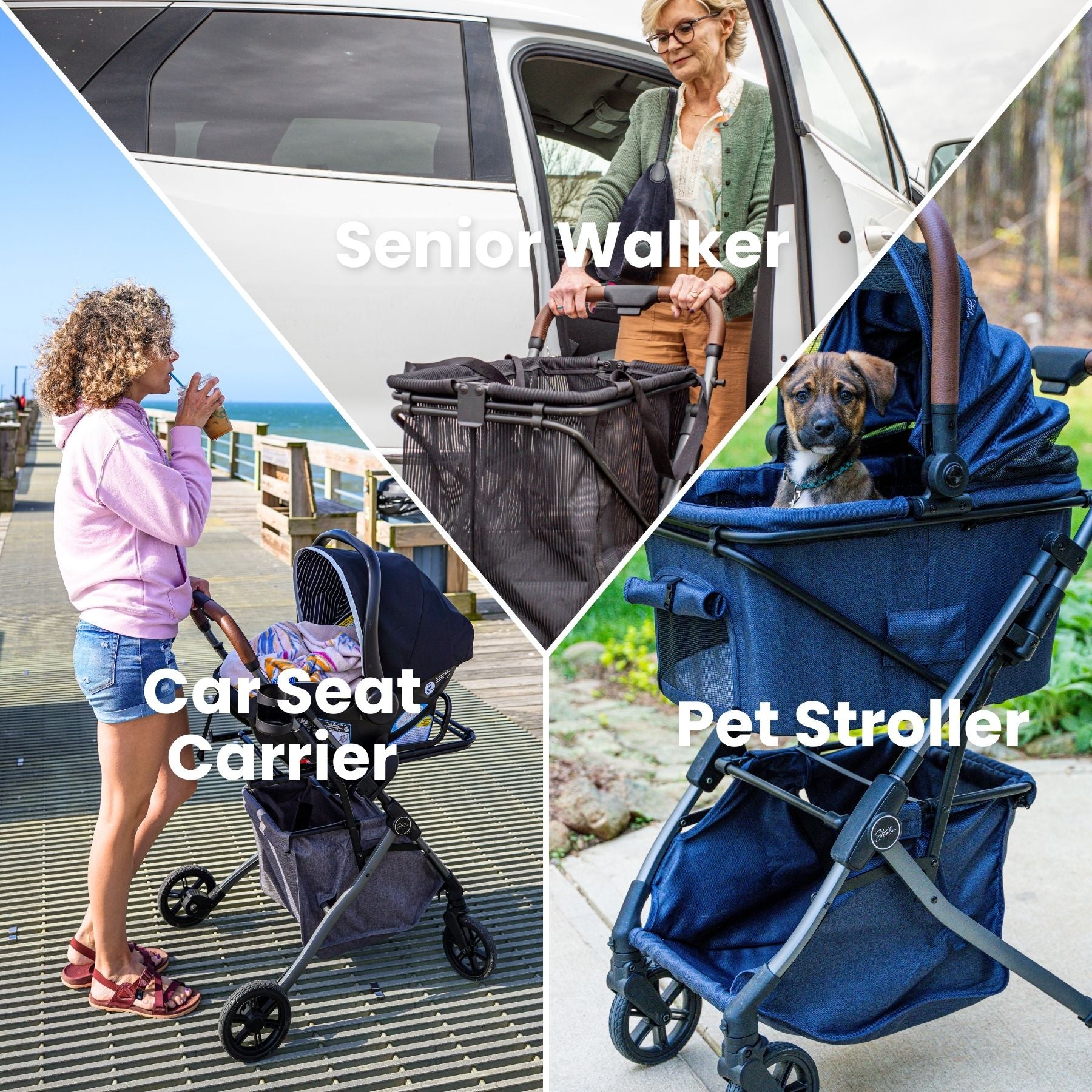 PRE ORDER- Strolee Stability Shopper -Ships May 15th