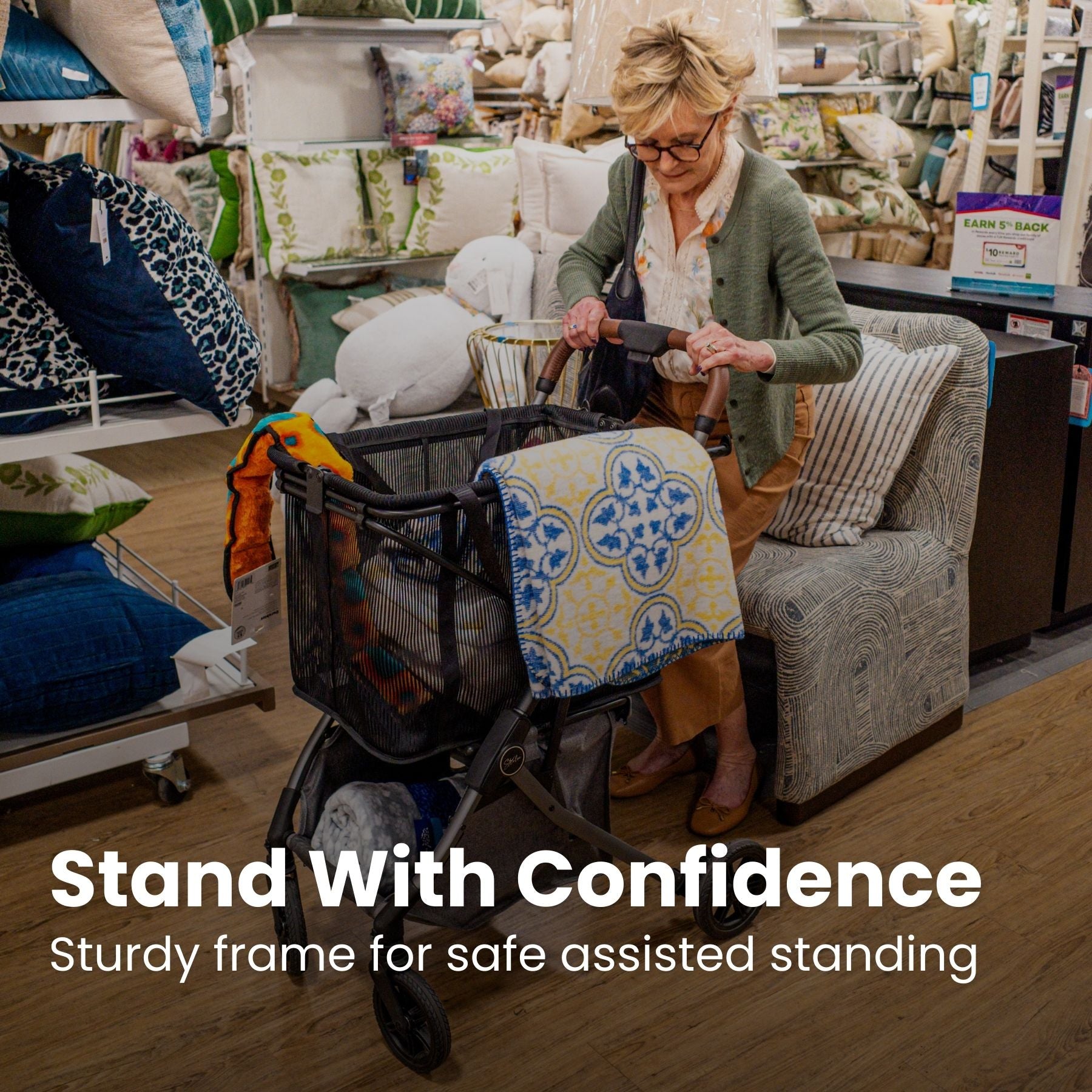 PRE ORDER- Strolee Stability Shopper -Ships May 15th