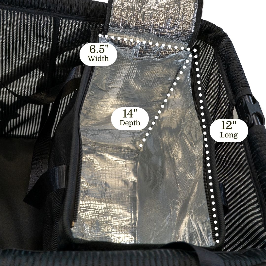 Insulated Freezer Bag For Personal Shopper