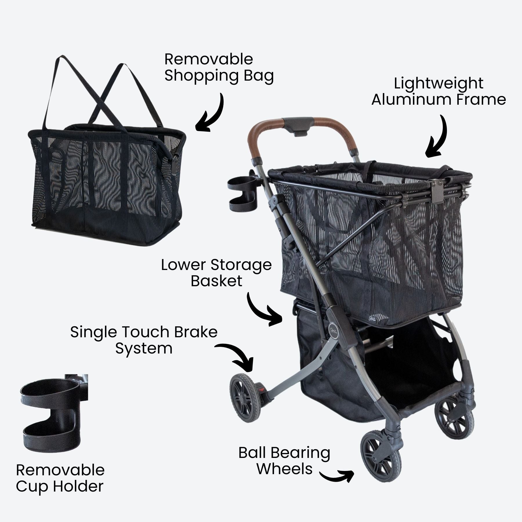 PRE ORDER- Strolee Stability Shopper -Ships May 15th