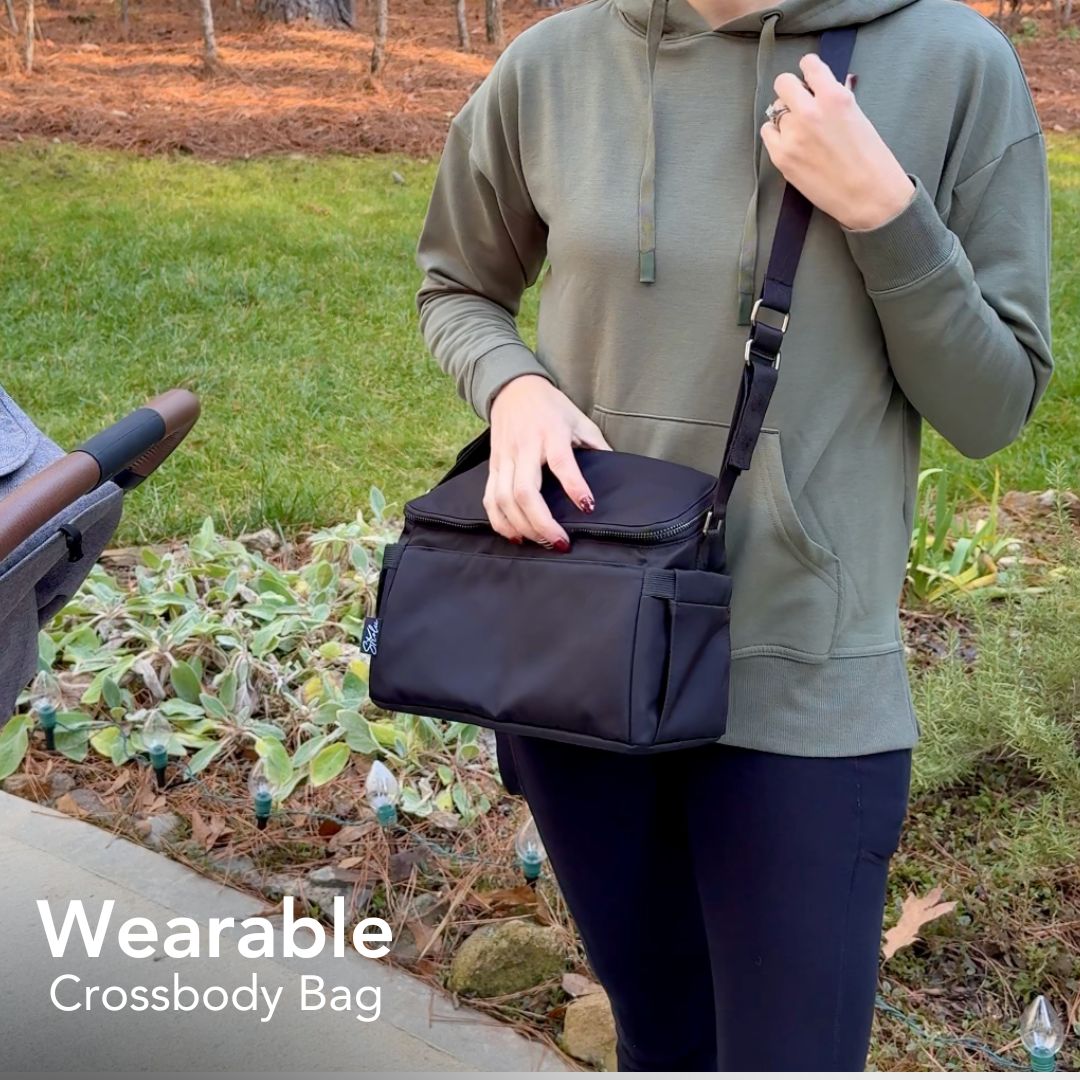 Deluxe Strolee Organizer & Crossbody Bag