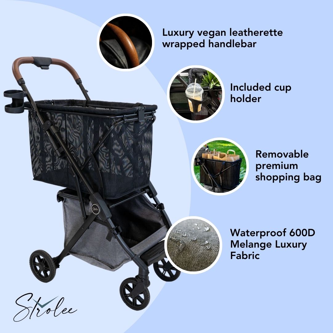 Foldable Personal Shopping Cart