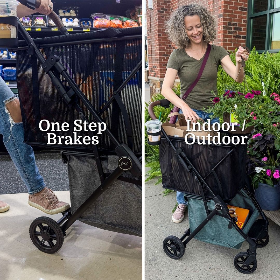 Foldable Personal Shopping Cart