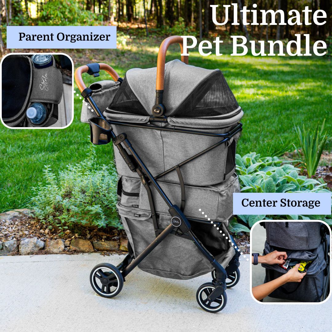 Ultimate Pet Stroller Bundle