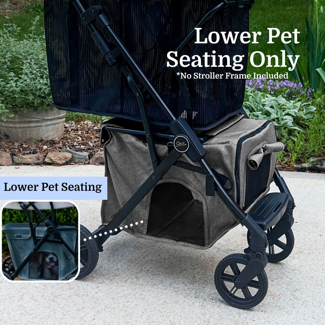 Lower Pet Seating Only No Stroller Frame