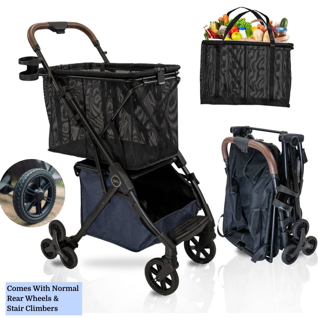 Lightweight & Foldable Personal Shopping Cart