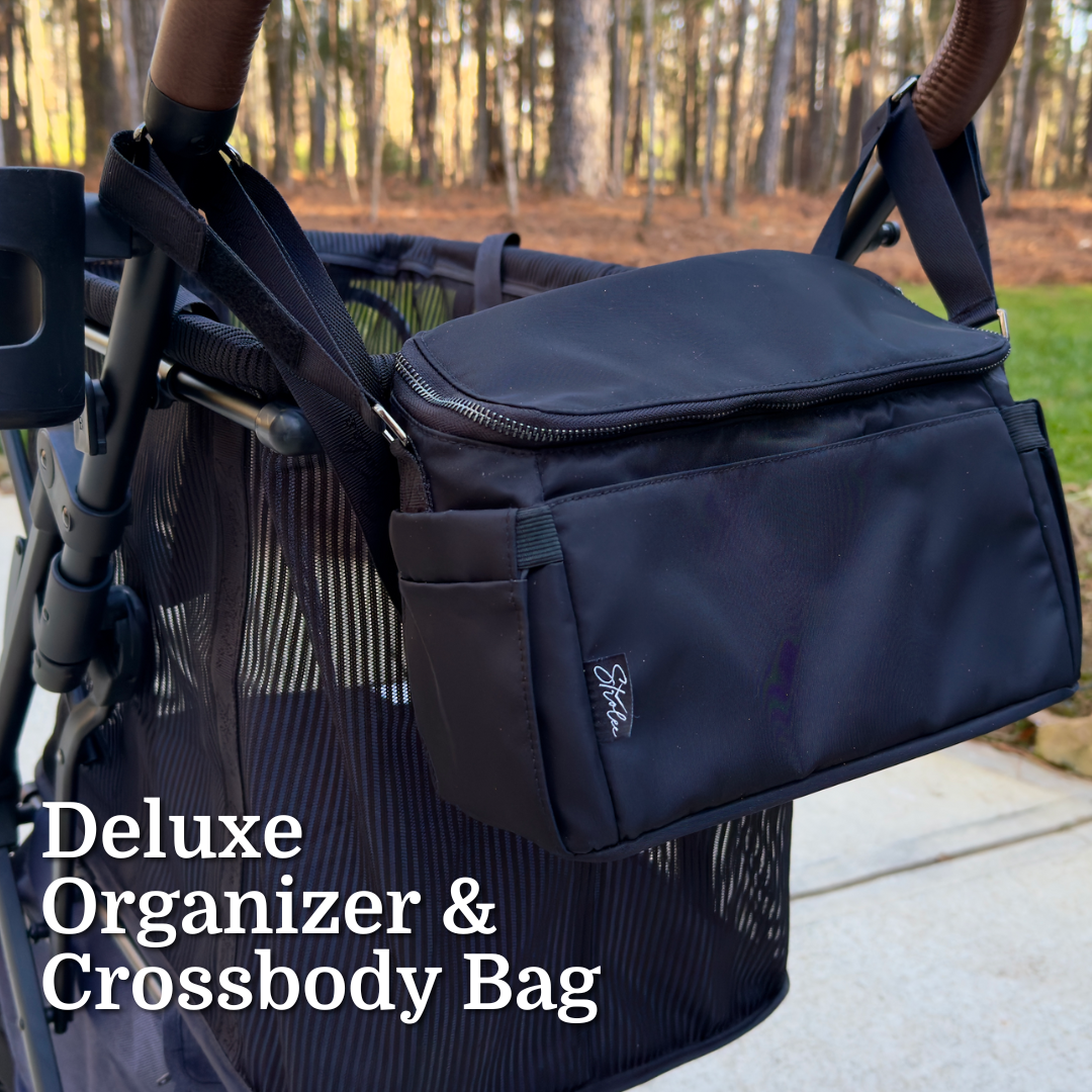 Deluxe Strolee Organizer & Crossbody Bag