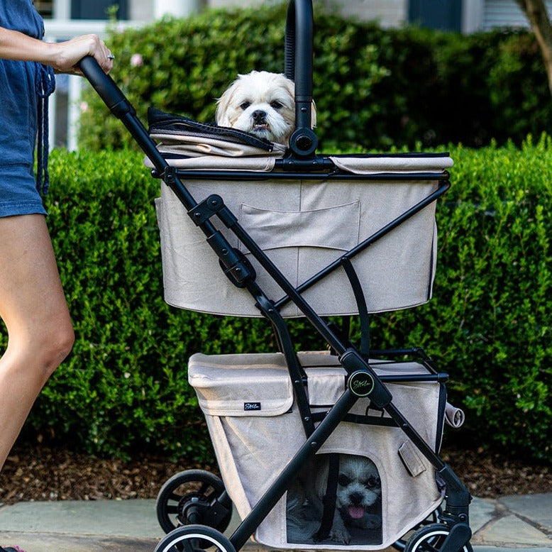 Good2go paws up top pet stroller